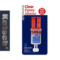 [0UK] 코텍0836 투명 에폭시접착제 금속 유리 석재 도자기 목재 귀금속 에폭시 접착제2345678EA, 상품선택