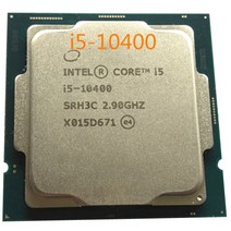 I5-8500인텔 코어 i5 10400 2 9 GHz 6 12 스레드 CPU L2 1 5 M L3 65W LGA 1200, 한개옵션0