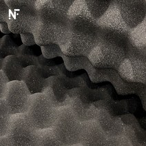 뉴폼 계란판 스펀지 50T 비난연 접착 방음재 흡읍재 50cmX50cm