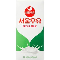 서울우유 멸균우유 1000ml (14시 이전 당일출고 무배 안전포장 최신유통기한), 6개 이중포장