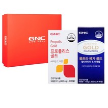 GNC [GNC][AK백화점] 온 가족건강 세트[프로폴리스 골드(60캡슐)+울트라메가골드(90정)], 선택완료, 단품없음