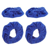 [미국] Healvian Cpap 풀 페이스 패드 4피스 풀 페이스 Cpap 마스크 라이너 재사용 가능한 비강 마스크 커버 세탁 가능한 쿠션 커버 공기 누출 및 물집 감소 블루 C
