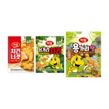 하림 용가리치킨 300g+치킨너겟 300g+용가리땡 500g 각1봉, 상세페이지 참조, 상세페이지 참조, 상세페이지 참조