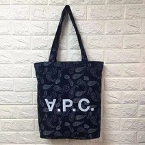 APC가방 패턴 프린팅 가방 캔버스백 에코백 남녀 공용 맨스백