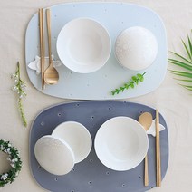 한국도자기본차이나 파스텔가든 예단 단반상기세트 6pcs, 예단포장 + 안성 학조각수저