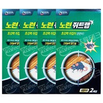 쥐약 쥐끈끈이 노런쥐트랩 4각(8개입), 1개, 8개