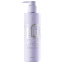 미쟝센 살롱 플러스 클리닉 10 샴푸 (극손상모발용) 500ml 실크감촉 약산성 단백질샴푸, 1개