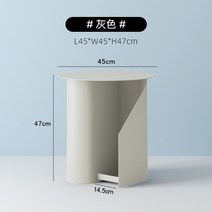 침실 미니테이블 미니서랍장 원목수납 유럽풍 서랍장 선반 철제 침실선반 사이드테이블 원목서랍장, 복장을 갖추다, 회색