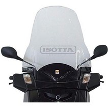 ISOTTA(이소타): YAMAHA 스쿠터 X-MAX 250 - 윈드 실드 - 하이 프로텍션 스크린, 1개