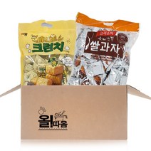 [일본콩가루과자] (올따옴) 크리스피허니눈꽃쌀과자920g+미니오트크런치520g, 1개