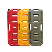 캠핑연료통 10l 20l 30l 캠핑용 등유통 석유통 기름통 휴대용 말통 자바라호스 뚜껑, 밀리터리6L