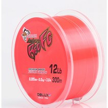 아미고 레드FC 후로로카본 카본라인 300m 배스, 225m 20LB