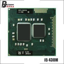 i77700k 인텔 코어 i5430M i5 SLBPN 2.2 GHz 듀얼 쿼드 스레드 CPU 프로세서 3W 소켓 G1 rPGA988A, 한개옵션0