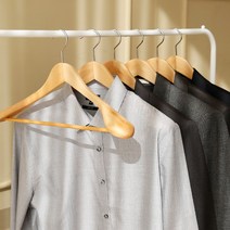 [홈앤하우스] 원목 정장걸이10P, 없음