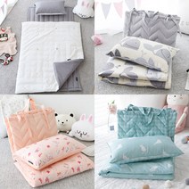 어린이집 낮잠이불 일체형 이불세트 유아 북유럽풍, 피니쉬