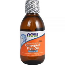 NOW 오메가3 피쉬 오일 레몬 7fl oz