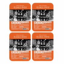 [무꼬뭐꼬] 추억의 궁물떡볶이 4팩, 4개, 맛:추억맛2팩+매운맛+짜장맛