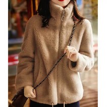 양털 루즈핏 후리스 재킷 뽀글이 모피 오버핏 스웨터 겨울