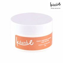 깐데 비정제 천연 시어버터 A 페이스크림33g 슬리핑 수면 환절기 유분기없는 뽀송한 올인원 거친 얼굴 피부 보습