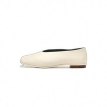 ATHE VANESSABRUNO SHOES바네사브루노 오프 아이보리 양가죽 플랫슈즈 단화 VKSO1F851IV