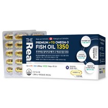 더리얼 프리미엄 알티지 오메가3 피쉬오일1350, 180정, 1개
