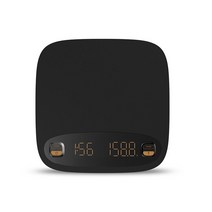 커피 전자 저울스마트 디지털 커피 저울 전자 측정 가정용 주방 고정밀 LED 스크린 USB 충전 자동 타이밍, 한개옵션2, 01 A, 한개옵션1