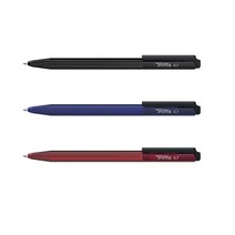 모나미 트리피스 유성볼펜 0.5 0.7 1.0mm 1타 12자루 삼각볼펜 휴대 용이, 1개, 1.0mm 블랙(12자루)