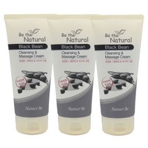 네추어비 비더네추럴검은콩 클렌징마사지크림180ml, 3개, 180ml
