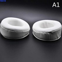 가죽 교체 베개 쿠션 이어 패드 컵 커버 Brainwavz HM5 5 Sony MDR V6 / ZX 700 헤드폰 110*90MM, 01 A