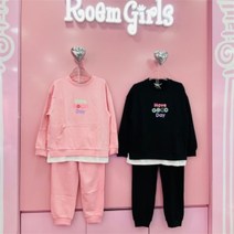 로엠걸즈 NC02 레인보우 맨투맨 조거팬츠 RGSM2283C