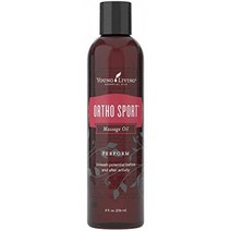 오르토 스포츠 마사지 오일 8 온스 영 리빙 에센셜 오일