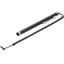 SANWA 모바일 스트랩 타입 정전식 터치펜(블랙) PDA-PEN25BK