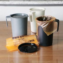 1인가구 씽크대 음식물쓰레기통, 그레이