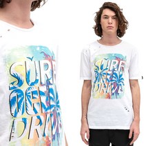 [지아니루포] PL1395 파스텔오션 반팔티셔츠