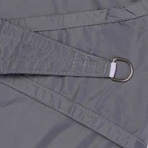 햇빛 가리 옥스포드 정원 안뜰 테라스 수영장 태양 홈 데코 직각 방수 그늘 돛 3x4x5m, [06] Grey