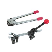 자동밴딩기 벤딩기 포장기 반자동 수동 포장 스트래핑 기계 세트 PPPET 실러 및 래칫 타이 다운 신제품, 한개옵션1