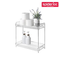 [스파이더락] 스텐 사각 선반 2단, 단품
