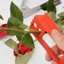 정리기 용품기타 메탈 장미 식물 꽃꽃이 줄기 원예 가시 제거기 조경용품, 레드 (6.5cm 폭)