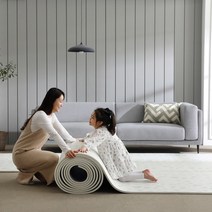 삼바텍 PVC 층간소음방지 롤매트 15mm 폭 110cm x 길이 3m, 테라조