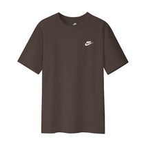 나이키 NSW 클럽 반팔티 아이언스톤 남자 스포츠 반팔 티셔츠 면티 AR4997-004