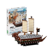 퍼즐피플 3D종이/우드락 입체모형퍼즐, 3D우드락 거북선 (The Turtle Ship), 100조각p