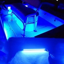 해양 보트 조명 유틸리티 Led 인테리어 갑판 의례 Transom 조종석 라이트 요트 낚시 폰툰, 02 Blue