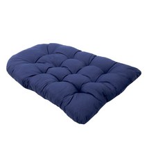 베드벤치 쇼파발받침 카페 독서 벨벳 침대스툴 벤치 야외 스윙 행잉 바스켓 좌석 쿠션 계란 의자 교체형 파, 04 Navy Blue