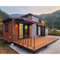 세움하우징 D타입 복층 3M x 6M(5.5평) 농막 이동식 주택 컨테이너 하우스