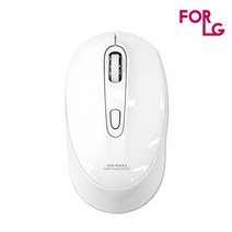 FOR LG LGA-MARK2 저소음 무선 마우스 화이트 (USB), 1개, 선택하세요
