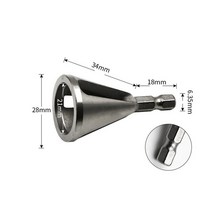 디버링 스크래퍼 모따기 면취기 툴 깍기 버제거 육각 핸들 hss 외부 도구 스테인레스 스틸 금속 드릴링 도구 용 버 도구 제거, 은색 육각 손잡이 2