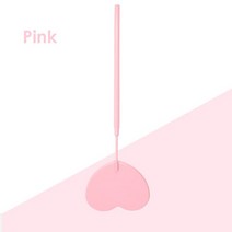 하트 모양의 달 속눈썹 연장 거울 스테인레스 스틸 대형 메이크업 미용 도구 액세서리, [13] Pink