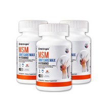 엠에스엠 MSM N아세틸글루코사민 NAG 디메틸설폰 식이유황 MSM1500MG 먹는유황 식용유황 조인트 엔아세틸글루코사민 영양제 미국 X 60캡슐 3병