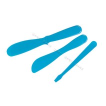 셀프미인 스파츌라 팩도구 블루 대 중 소 피부미용재료, 옐로우, 바디