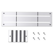 SJSHOP 업그레이드 롤 케이지 랙 앞 유리 바이저 쉴드 WPL D12 1/10 RC 자동차 DIY 수정 장식 액세서리 용 차양 부품, 1:10, 금속, 배터리 상자